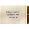 Image 3 : PINES SANS TÊTE 23G  1-3/4" 45mm  QTY:10000
