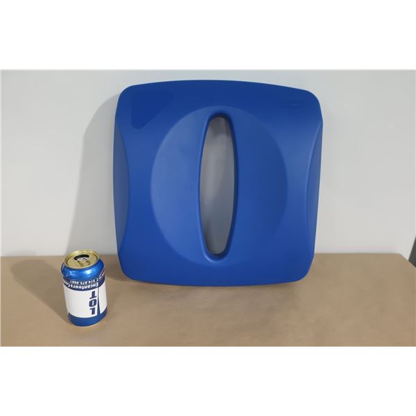 COUVERCLE POUR POUBELLE DE 16"x16" BLEU