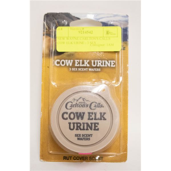 NEW WAYNE CARLTON'S CALLS COW ELK URINE - 3 SEX
