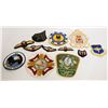 Image 1 : LOT OF OLD MILITARY ETC. BADGES & PATCHES ETC.