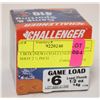 Image 1 : 1 BOX (NEW) CHALLENGER 410 #6 SHOT 2 ½ INCH