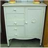 Image 1 : Painted 4 Drawer, 1 Door Cabinet