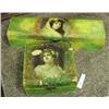 Image 1 : Pair Of Matching Dresser Boxes With Lady Portraits