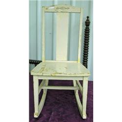 Painted Sewing Rocker