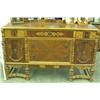 Image 1 : Beautiful Five Drawer, 2 Door Server With Applied Decor - Ash Top With Several Other Woods
