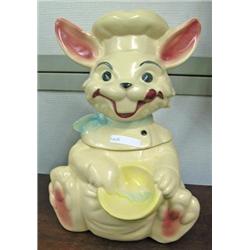 Brush Rabbit Chef Cookie Jar