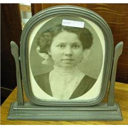 Vintage Photo In Deco Style Swing Frame