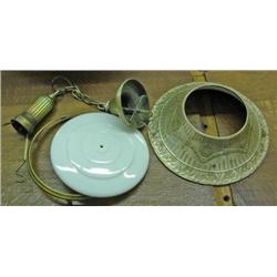 Vintage Hanging Light Fixture