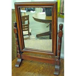 Walnut Framed Swing Shaving Mirror