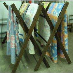 Large Folding Quilt Rack