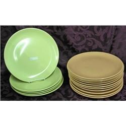 Sixteen 12 Inch Franciscan Plates