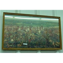 Framed Print Of Custer's Last Stand