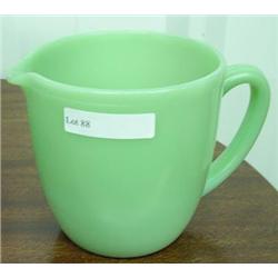 Jadeite 20 Oz. Milk Pitcher By Fire King