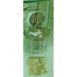 Ladd Mixer Churn - Glass Beater Jar With Locking Lid