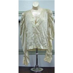 Styrofoam Mannequin Bust On Metal Stand, Includes Blouse