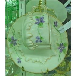 Limoges Cup And Saucer By Bawo And Dotter, Elite Works, Ca 1891-1900, Lilac Pattern