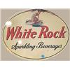 Image 1 : Sign - Metal Double Sided White Rock Sparkling Beverages