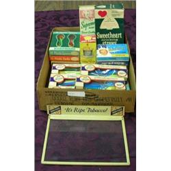 Advertising & Collectibles - Metal And Glass Cigar Box Top For Havana Ribbon 2 For 15 Cents, Valley 