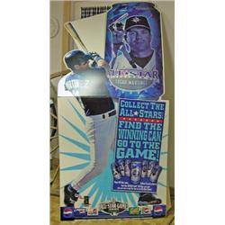 Pepsi Promotional Standing Display For 2001 All Star Baseball Game - Edgar Martinez