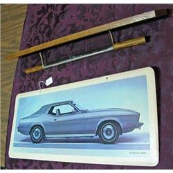 '73 Ford Mustang Sign For Dealership Display