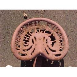 Tractor Seat - Furst & Bra?ey Mfg. Co