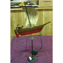 Metal Toy - Weighted Rocking Boat
