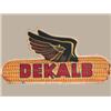 Image 1 : Advertising Sign: Dekalb, Masonite Corn Cob With Wings, 31 X 16