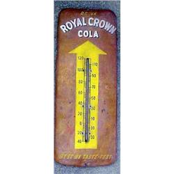 Thermometer; Royal Crown, Metal 10 X 25