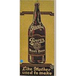 Advertising Sign; Tower Root Beer, Metal 8 X 19