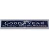 Image 1 : Advertising Sign; Good Year No-Rim-Cut-Tires, Porcelain 10 X 66