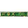 Image 1 : Advertising Sign; Fox Pils - Picture Of Greyhound Dog Head In The "o" Of Fox - Porcelain Self Framin