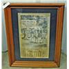 Image 1 : Advertising Calendar; 1912 The Roeder's Harness Saddlery Co, - Matted & Framed