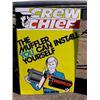 Image 1 : Advertising Sign; Crew Chief, The Muffler You Can Install Yourself - Metal 11 1/2 X 35