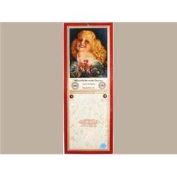 Advertising Calendar Display For Millersville Mercantile Co. - Metal 6 X 16