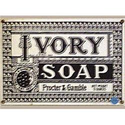 Advertising Soap; Ivory Soap - Porcelain 8 1/2 X 12