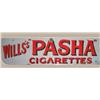 Image 1 : Advertising Sign; Will's Pascha Cigarettes - Porcelain 8 X 32 1/2