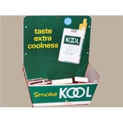 Advertising Sign/Display; Kool Cigarettes Metal Match Holder, 7 X 8
