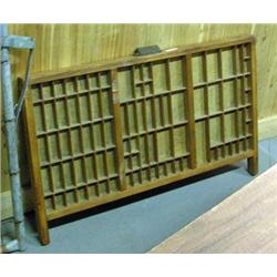 Old Printer's Tray Y Hamilton Mfg. Co