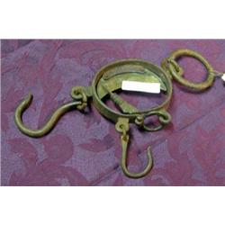 Buffalo Hide Scales, Ca 1870s