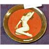 Image 1 : Small Metal Tray With Nude Marilyn Monroe