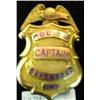 Image 1 : Hat Badge; Police Captain, Davenport, IA