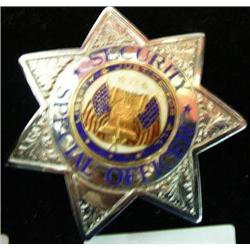 Badge; Security, Special Officer