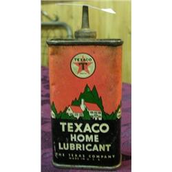 Advertising Tin; Texaco Home Lubricant
