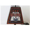 Image 3 : Edmonton Oilers Lamp - Stained Glass (Untested)