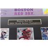 Image 3 : 2004 World Series Champions Boston Red Socks Team Photo & Cards - Framed (15.25x18.5")
