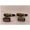 Image 8 : (2) Ryobi 18v Lithium 1/2" Drive Cordless Drills w/Batteries - No Charger / Untested