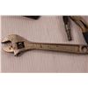 Image 5 : Used Hand Tools - Vise Grips, Wood Plain, Adjustable Wrench, Tin Snips, Side Cutters etc..