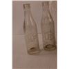 Image 2 : (7) HP North Battleford 6.25oz Glass Bottles - As is Condition & Small Basket