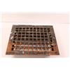 Image 2 : Cast Iron Hot/Cold Air Grate w/Flaps
