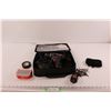 Image 1 : Bosch 12v Lithium-Ion Cordless Drill w/Case, (2) Batteries, Charger, Ruler, Roll of Electrical Tape 
